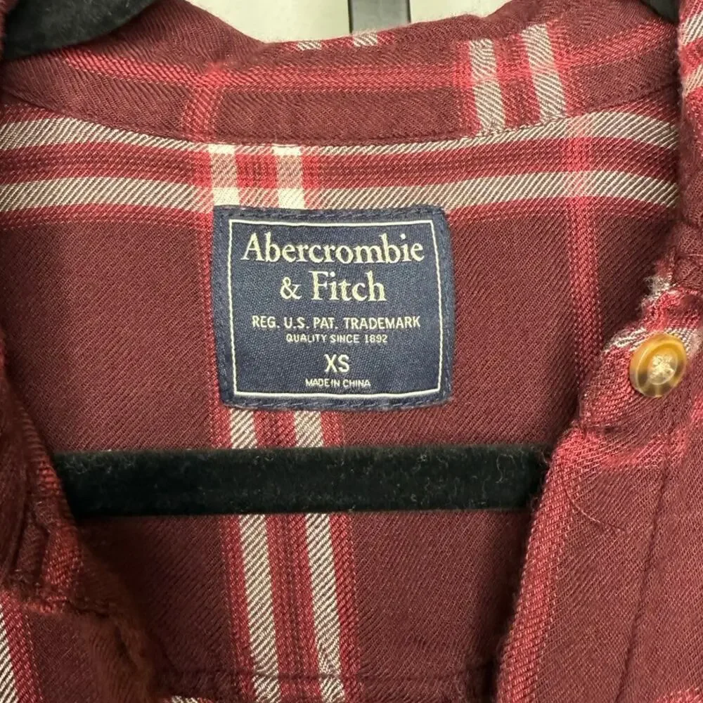 Abercrombie & Fitch Plaid Shirt | Small - Picture 5 of 6